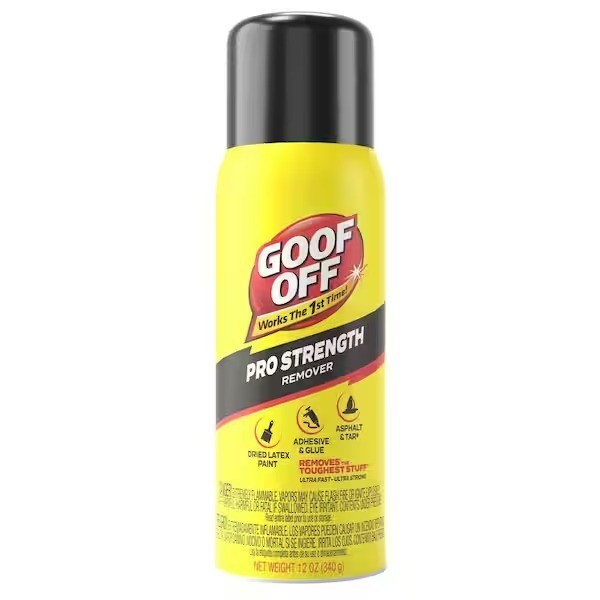 Goof Off 12 fl. oz. Professional Strength Latex Paint and Adhesive Remover FG658