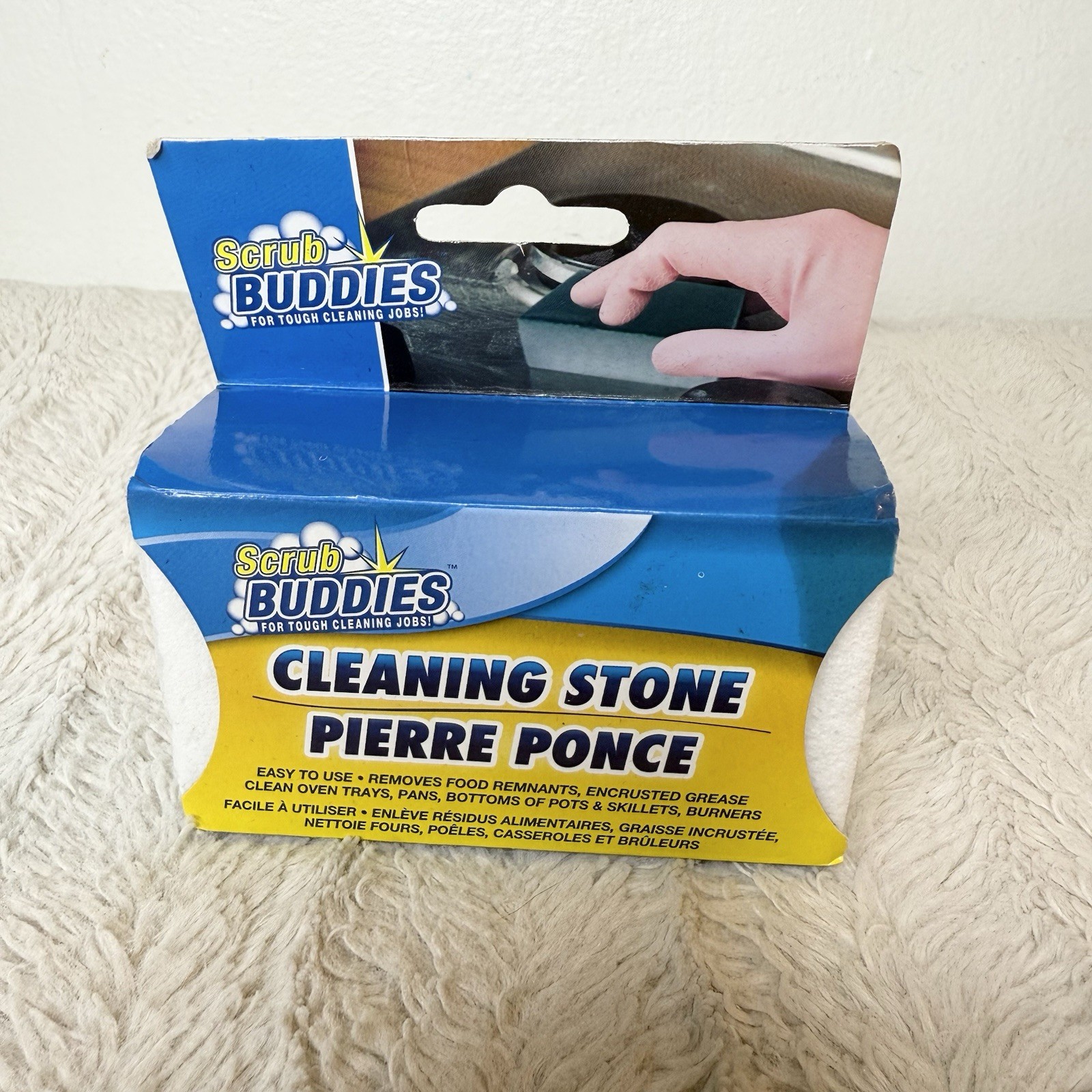 Scrub Buddies Cleaning Stone For Tough Cleaning Jobs *Wear To Package