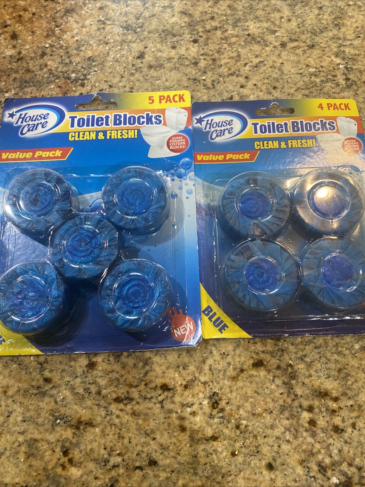 TOLLIET BLOCKS CLEAN & FRESH 9 PACK