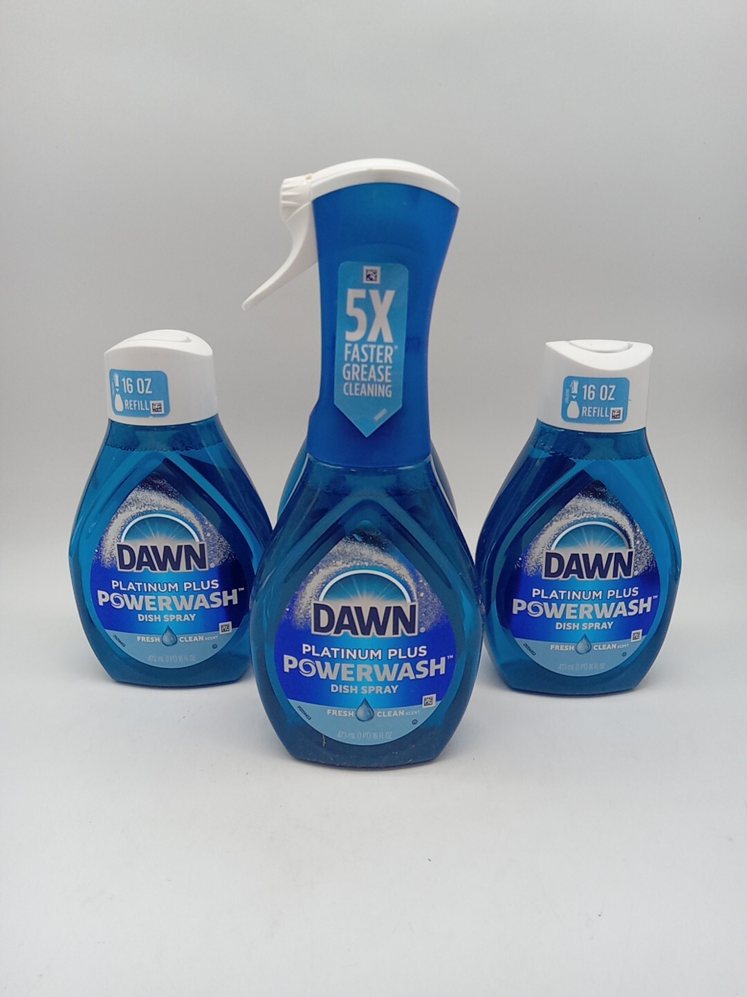 DWAN Ultra PLATINUM POWERWASH Dish Spray 16 OZ Starter Kit+ 3 Refills. .. 127