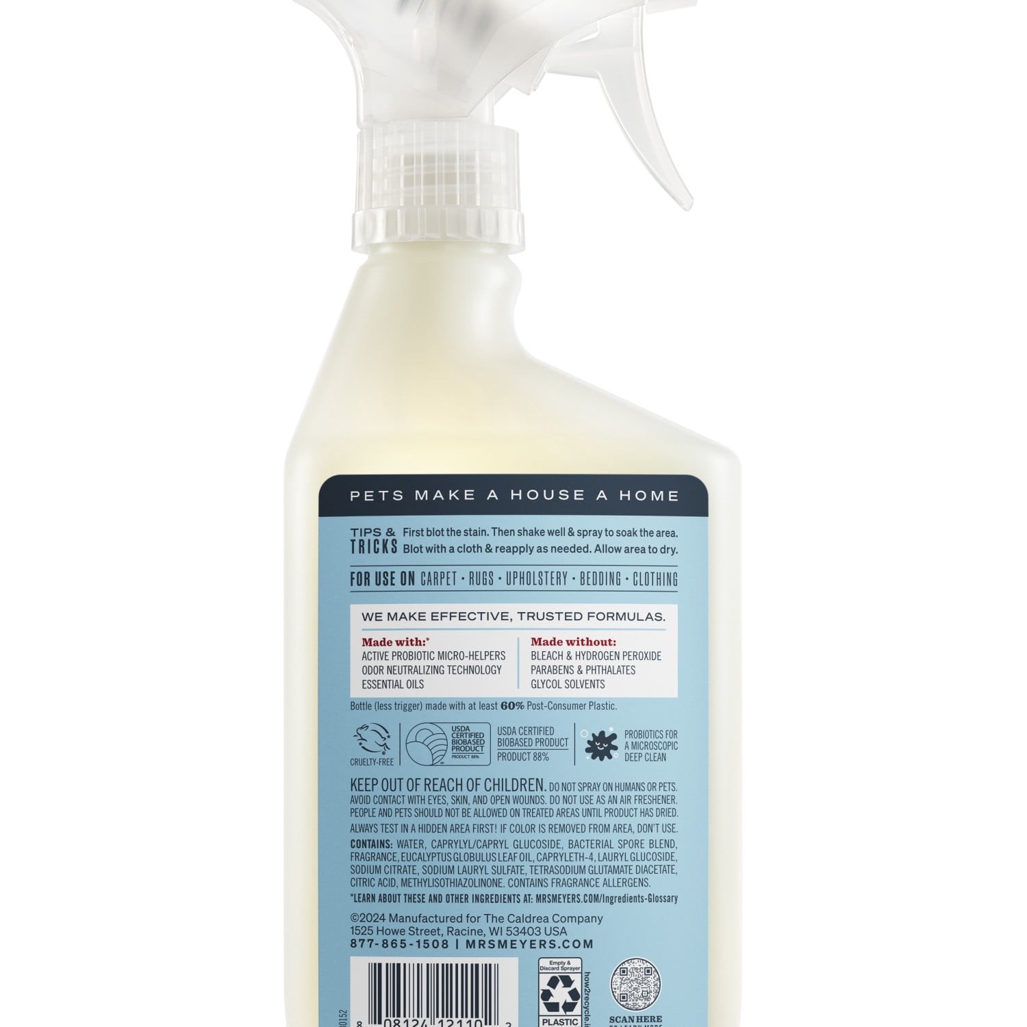 Clean Day Pet Stain & Odor Fighter, Coconut Leaf Scent, 16oz