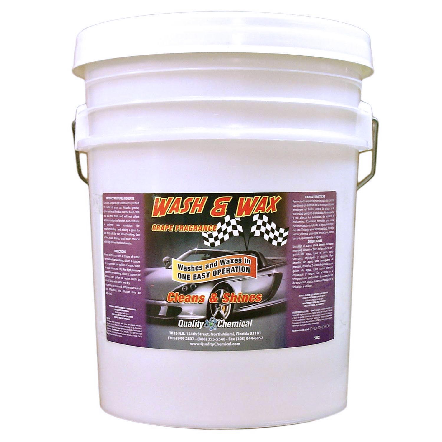 Wash & Wax – Grape – 5 gallon pail