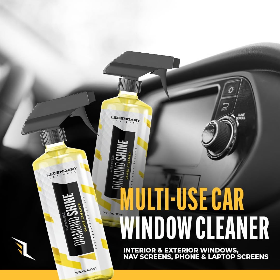 Legendary Glass Cleaner 16oz Auto Window Cleaner Spray for Car Windows & Win…