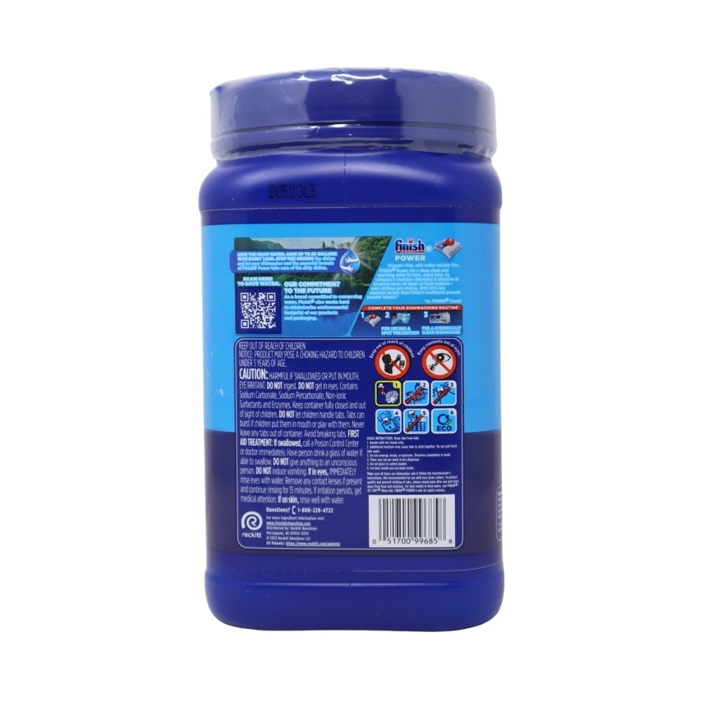 Pack of 2x Finish Powerball Power Automatic Dishwasher Detergent, 84 Tabs