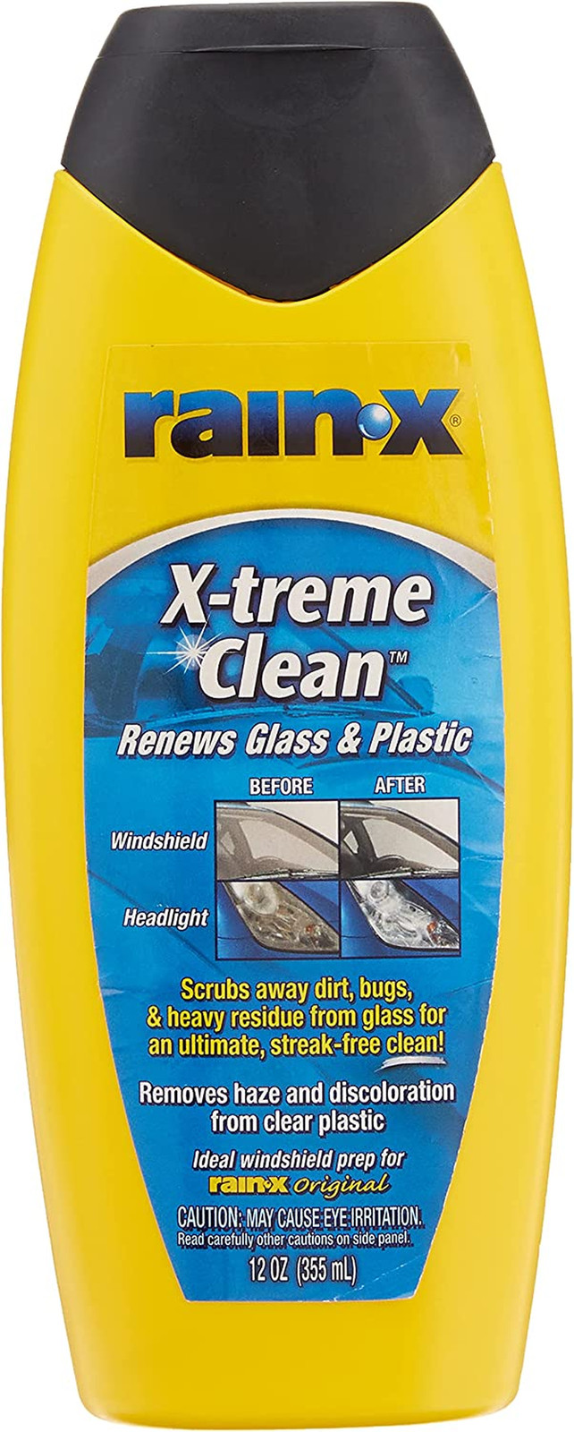 Rain-X 5080217 X-Treme Clean Glass Cleaner 12 Fl OZ