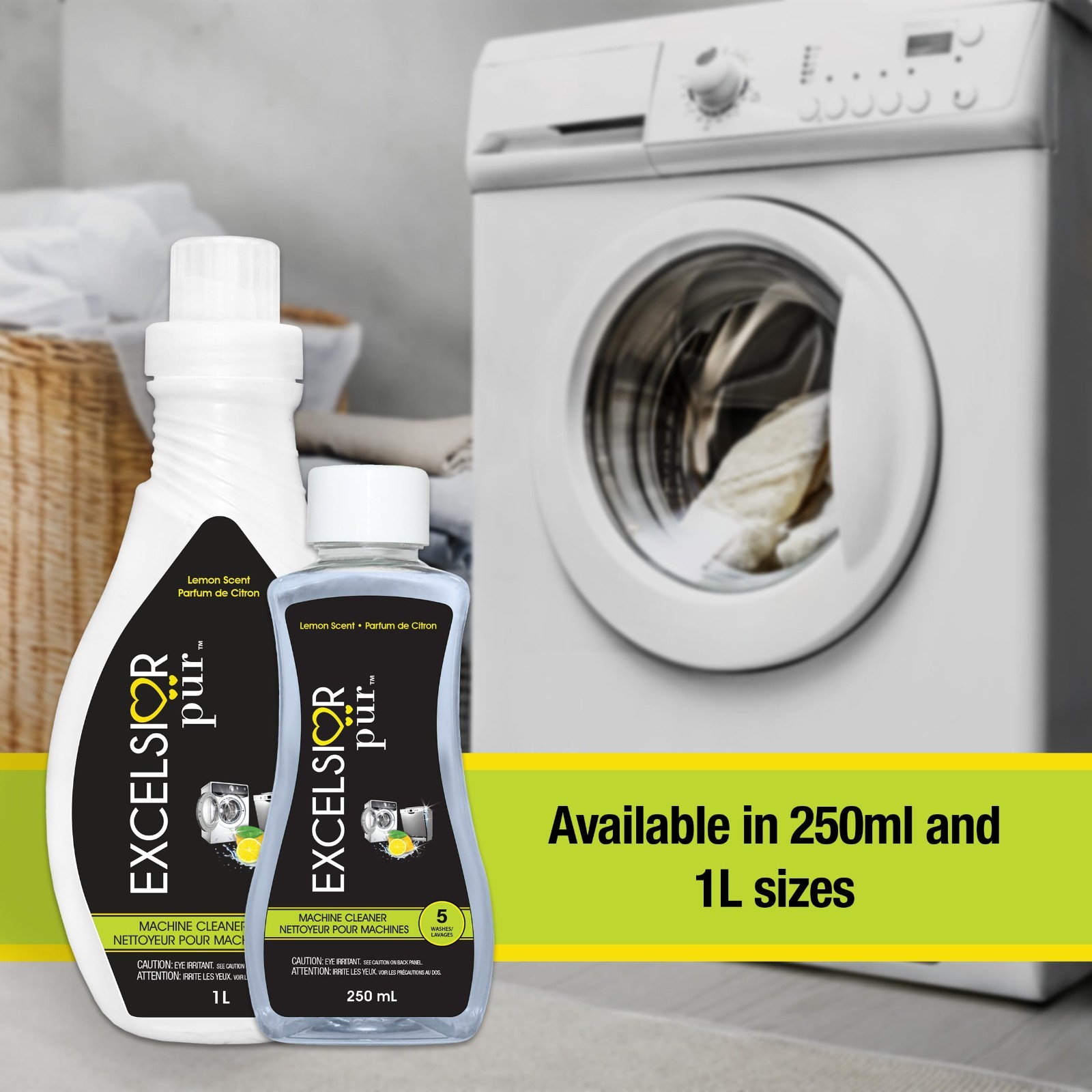 Enzyme Washing Machine Cleaner Liquid, 250ml – Deep Clean for HE & Standard Mach
