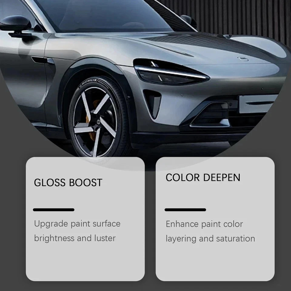 PTZ 100ml Crystal Serum: Advanced 9H+ Graphene Ceramic Car Coating Kit