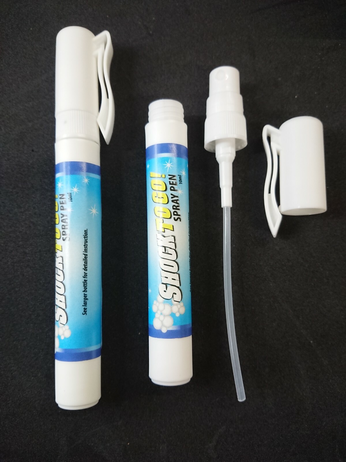 Professor Amos’ Shock It Clean EMPTY BOTTLE KIT Spray + Pen + Sponge + Towel