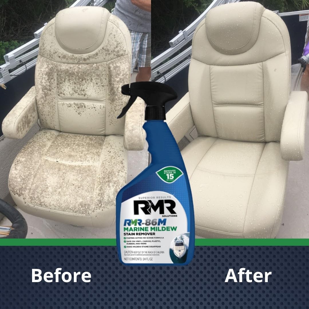 RMR-86M 24 Fl OZ, Marine Mold Stain and Mildew Stain Remover – Scrub Free Formul