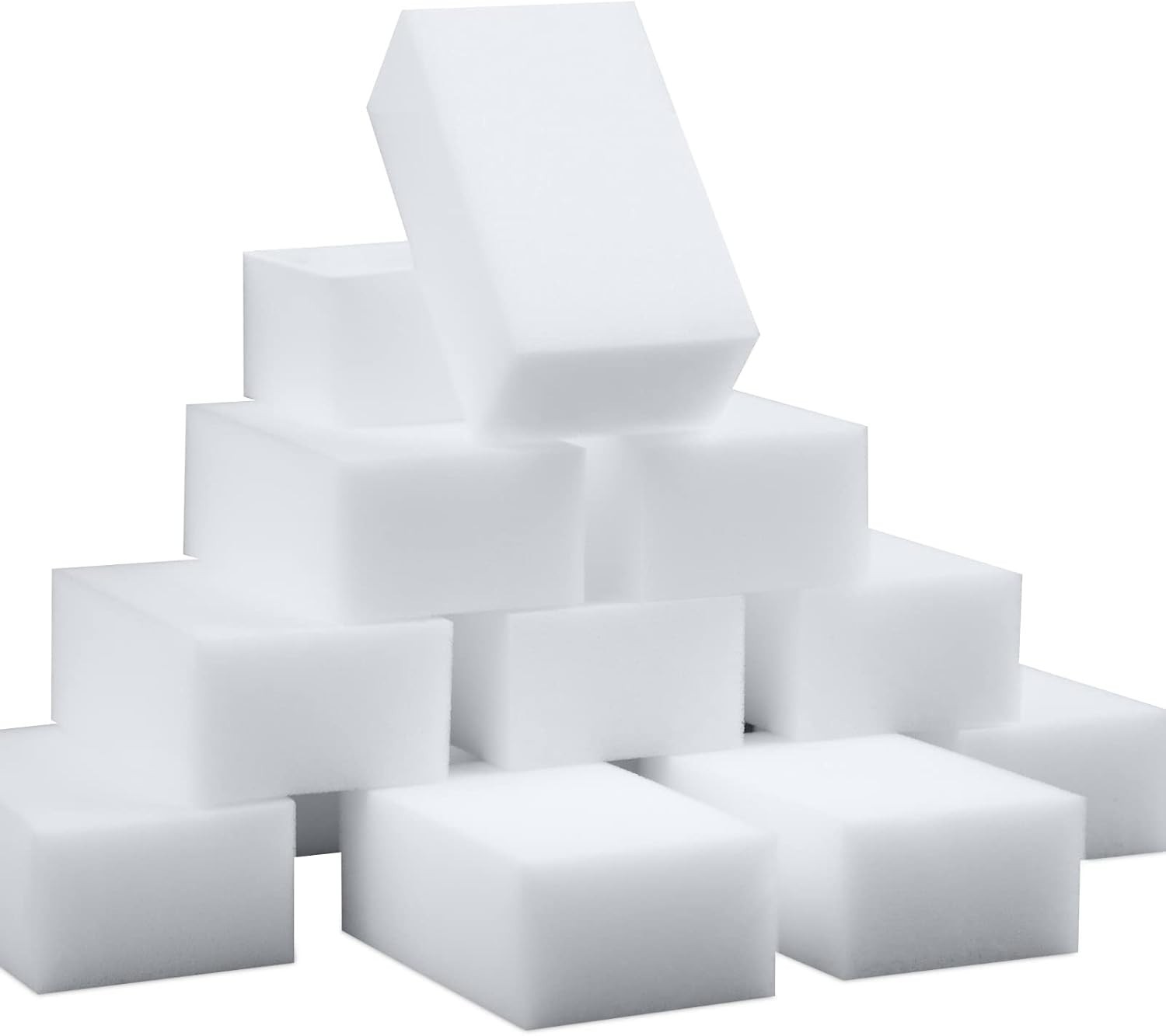 100 Pack Magic Sponge Erasers – Extra Thick Melamine Foam for Lasting Clean