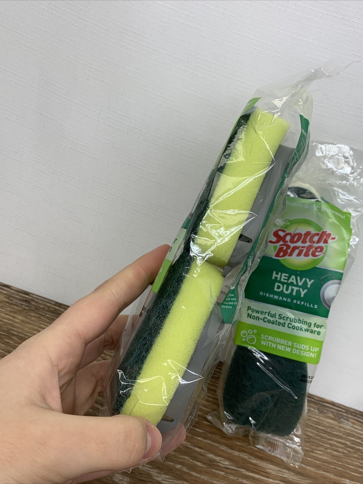 Scotch-Brite Heavy Duty Heavy Duty Dishwand Refills, 6 Indv. Total (3-2 Packs)