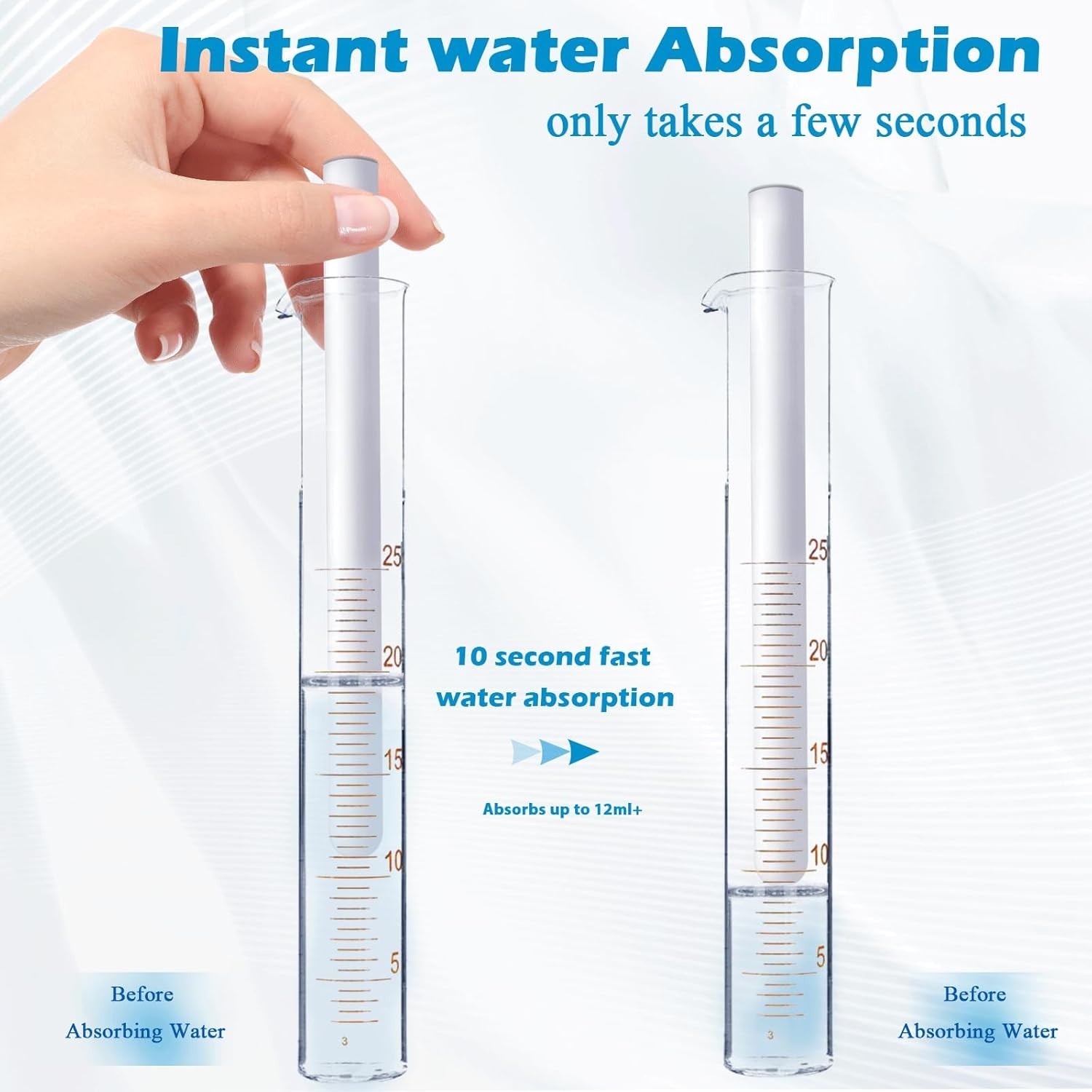 Drying Rod Stick for Toys, Reusable Diatom Desiccant & Deodorizer with Quick Dry