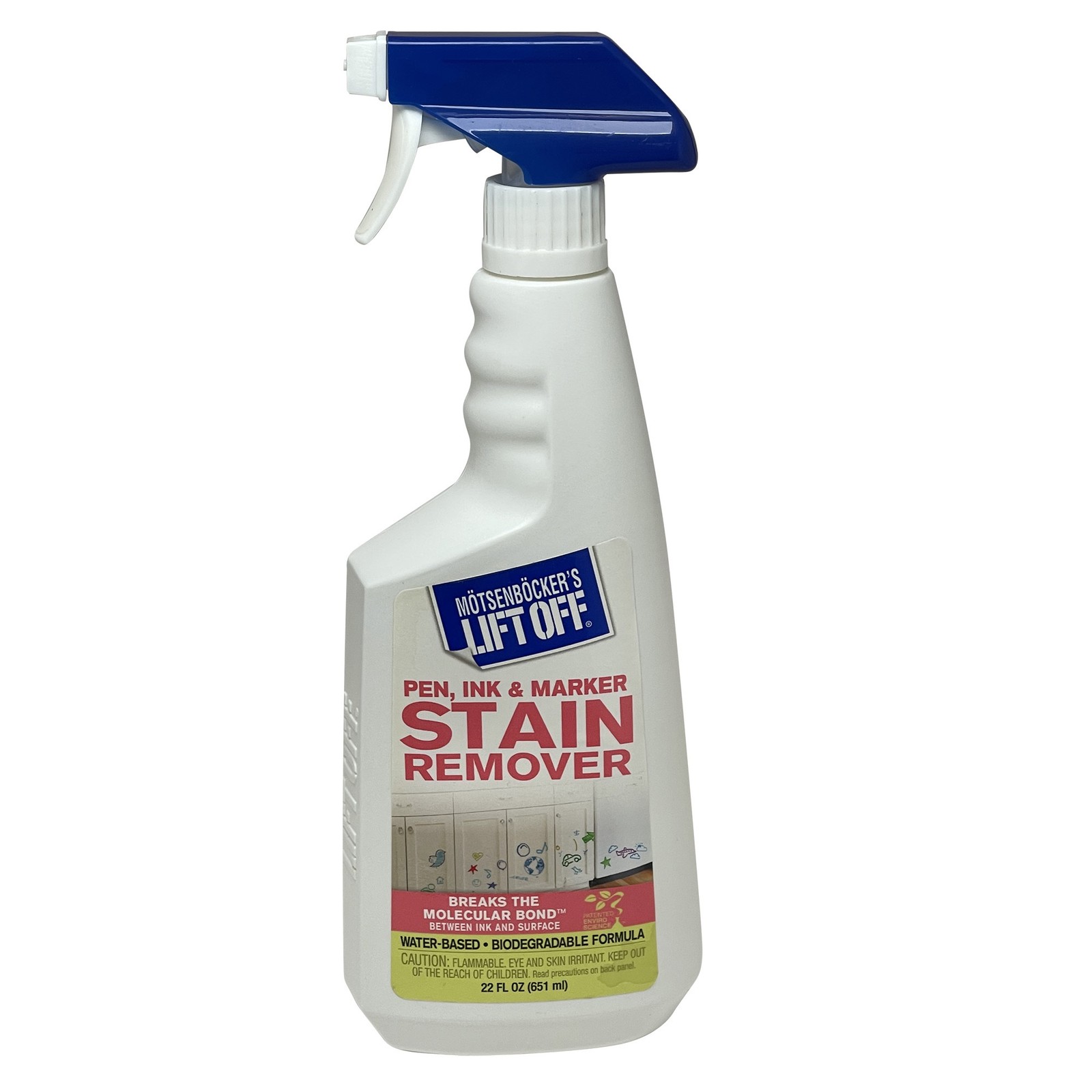 MOTSENBOCKER’S Lift Off 409-01 Stain Remover, 22 oz, Liquid, Mild, Clear