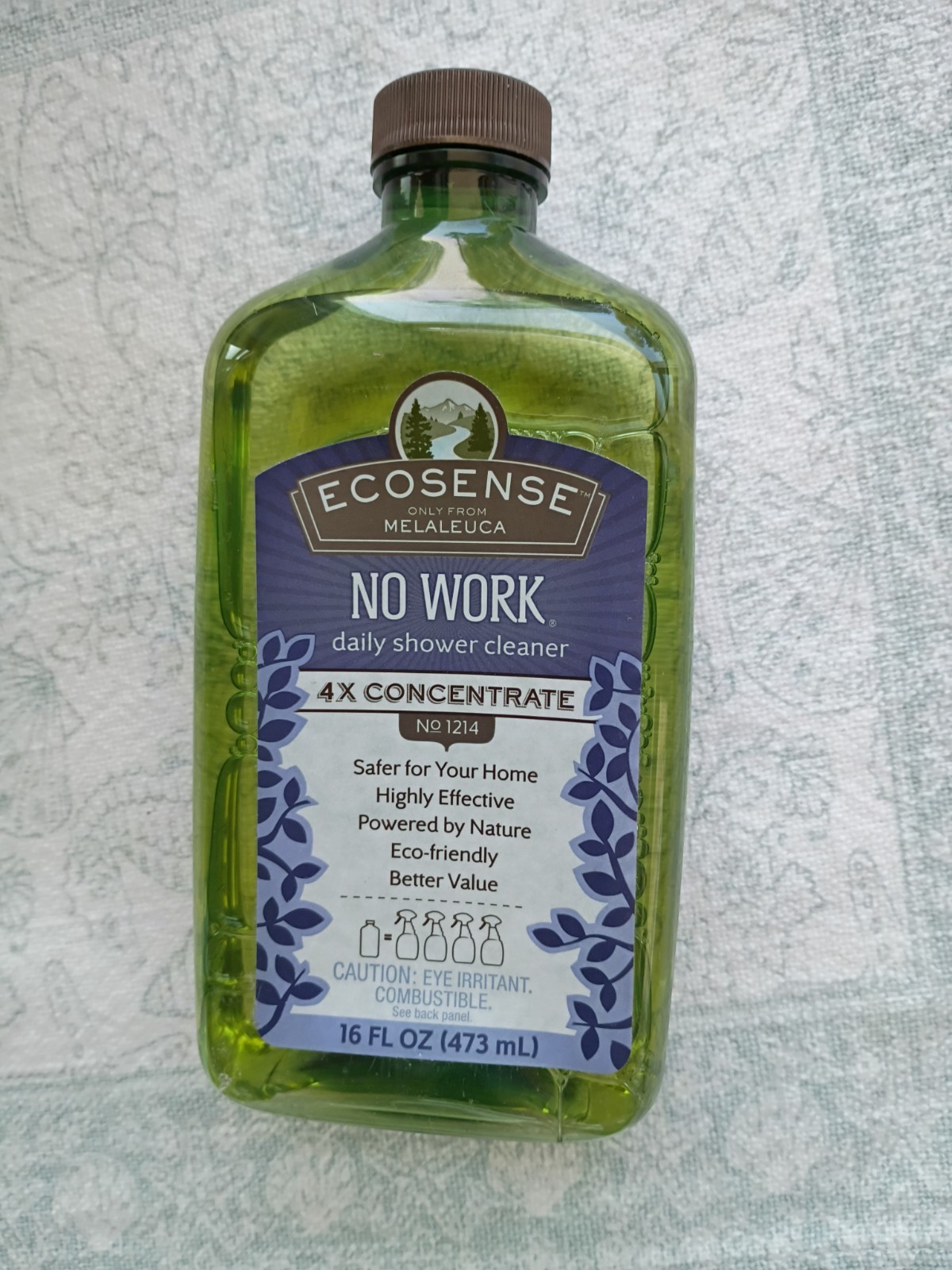 Melaleuca EcoSense NO WORK 4x Concentrate Daily Shower Cleaner 16 oz SEALED
