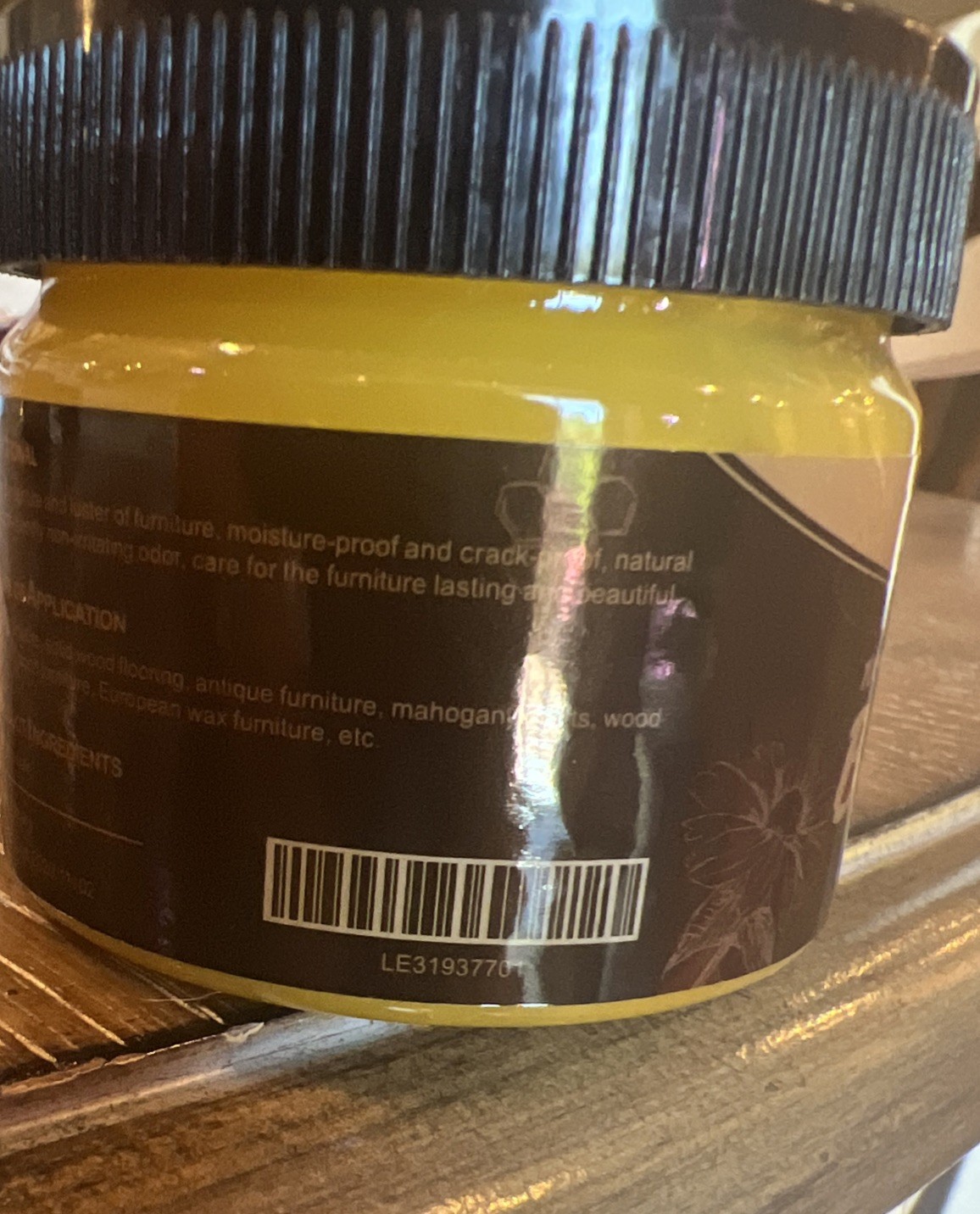 Mintiml Natural Beewax Beeswax Furniture Polish Wood Conditioner 80g Care Balm