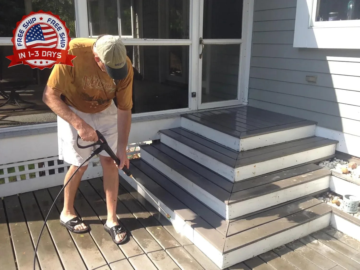 DEFY Composite Deck Cleaner – Biodegradable, Removes Dirt & Grime, Safe for Plan
