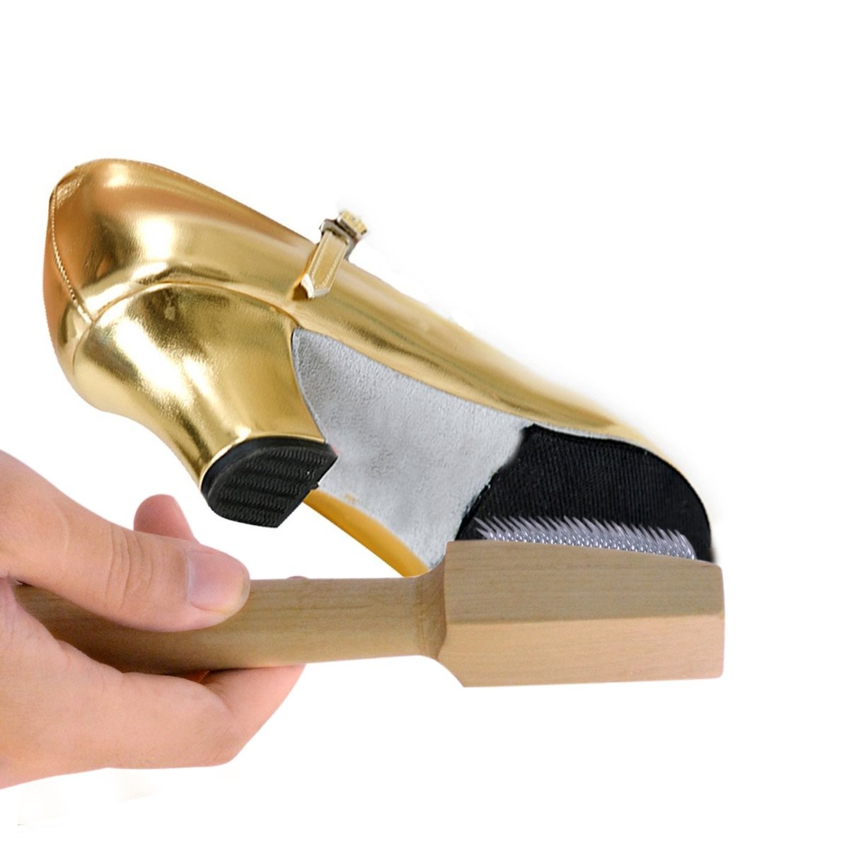 Dancing Shoes Brush Wooden Suede Sole Shoe Brush Cleaner Cleaning Brush for M…