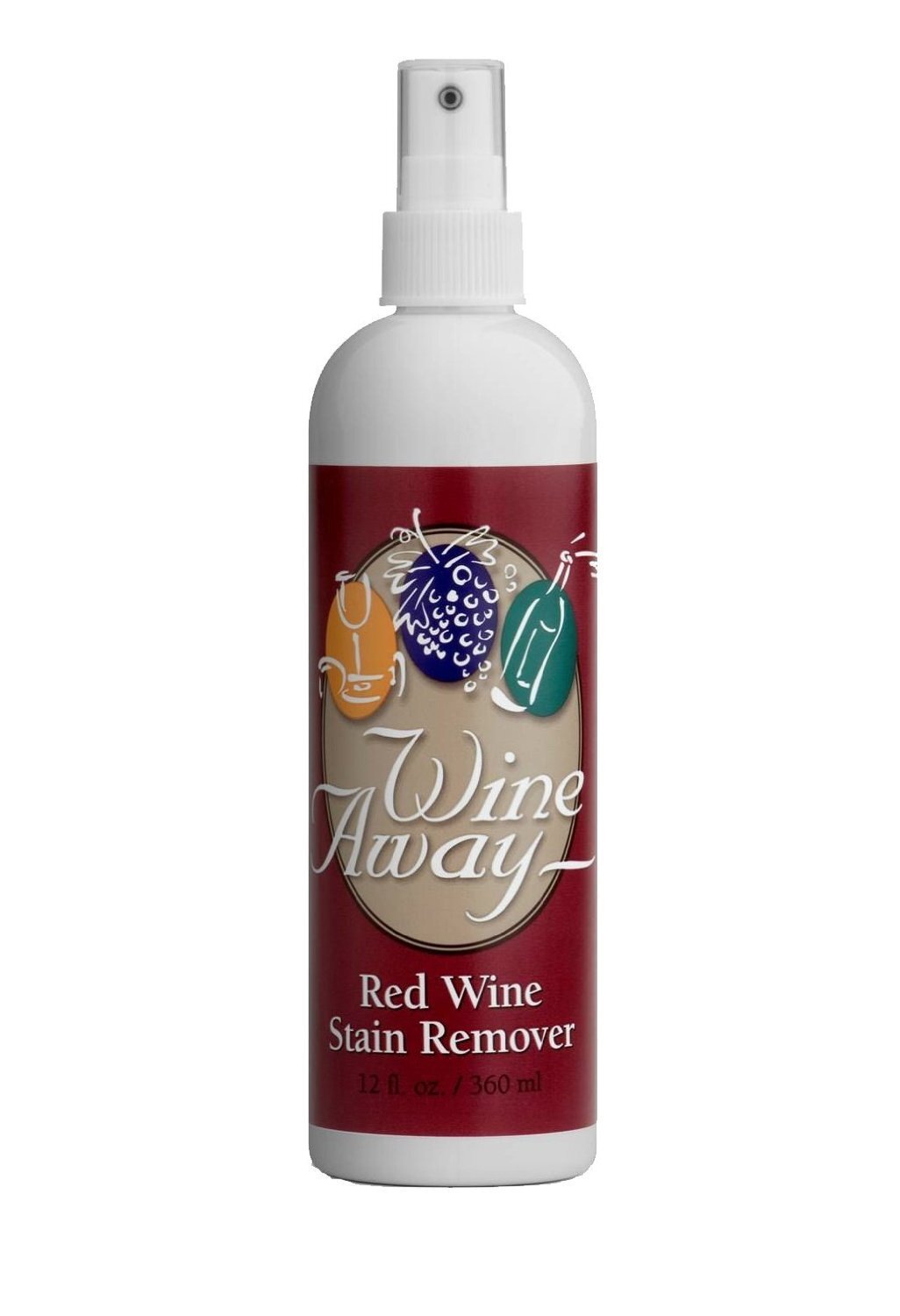 Wine Away Red Wine Stain Remover 12oz Bottles Pack of 3 Gentle Effective Safe