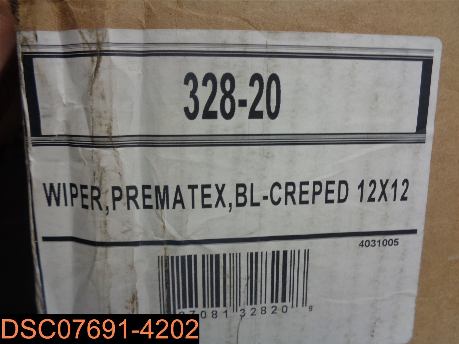 ShopWorks Wipers, Prematex, BL-Creped 12X12