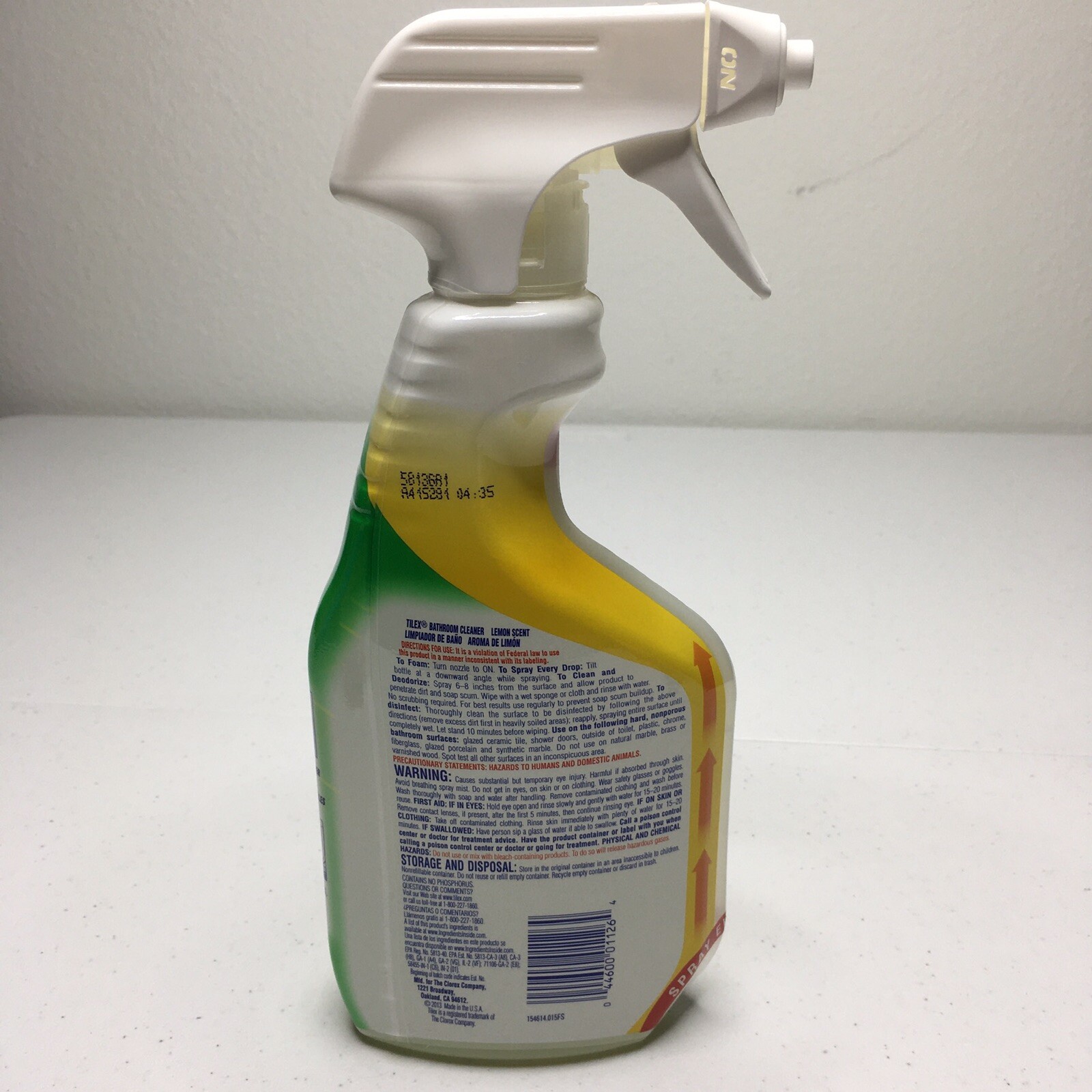 (1) Tilex Bathroom Soap Scum Cleaner Lemon Scent, 16 fl oz HTF