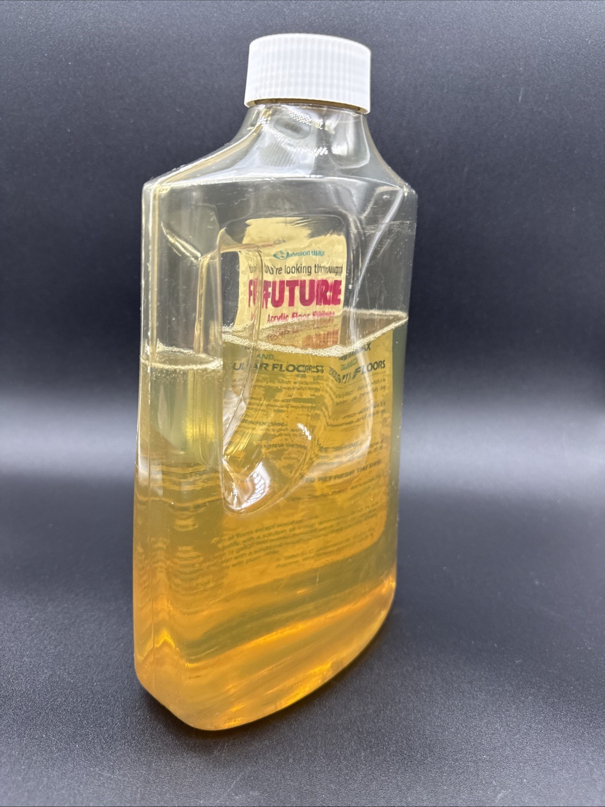 Vintage Future No Wax Floor Shine 1980 SE Johnson 46 oz ~75% full