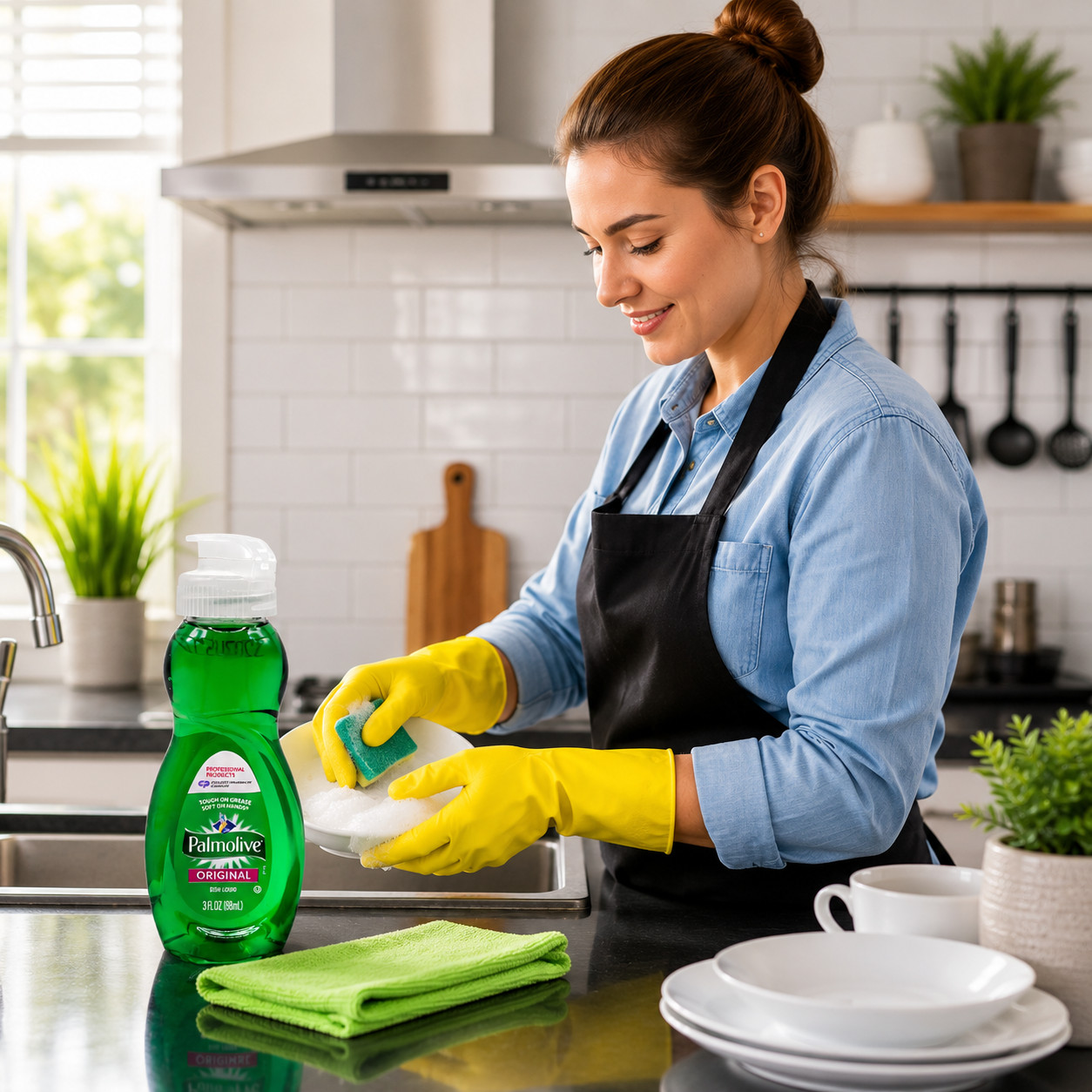 3-Pack Palmolive Original Dish Soap Liquid 3 Oz Bottles Grease Fighting Cleaner