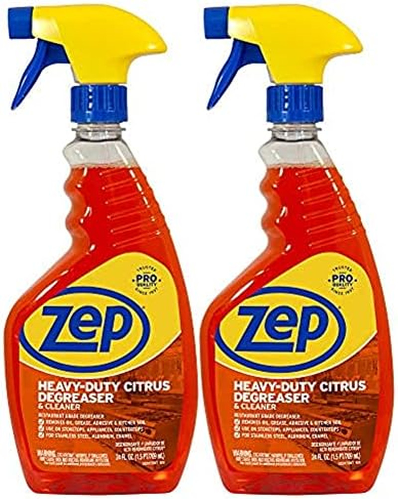Heavy-Duty Citrus Degreaser and Cleaner – 24 Oz (Case of 2) ECZUCIT242 – Restaur