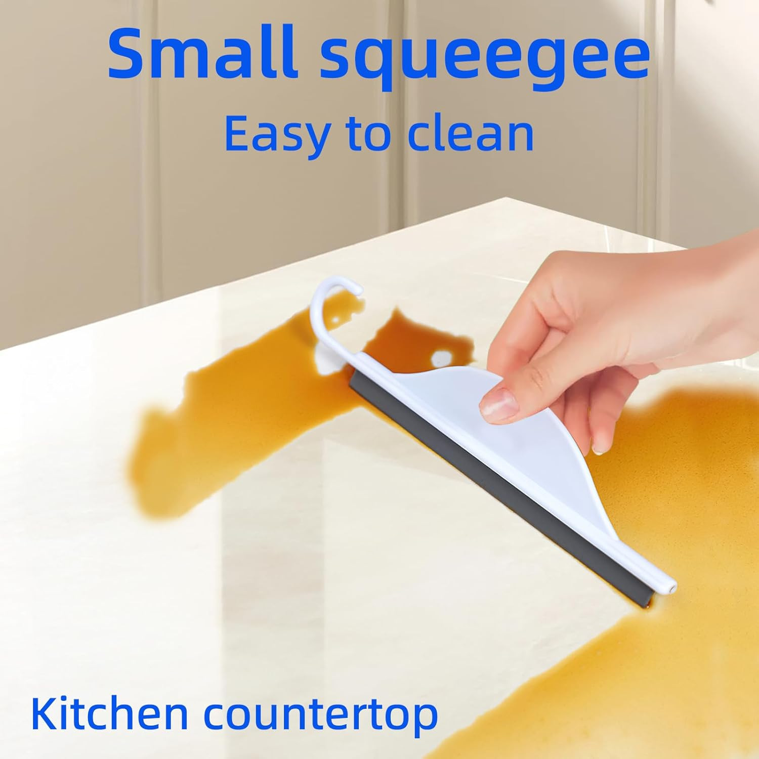 2 Packs Small Shower Squeegee for Glass Doors,Squeegee for Shower Glass,Mini Bat