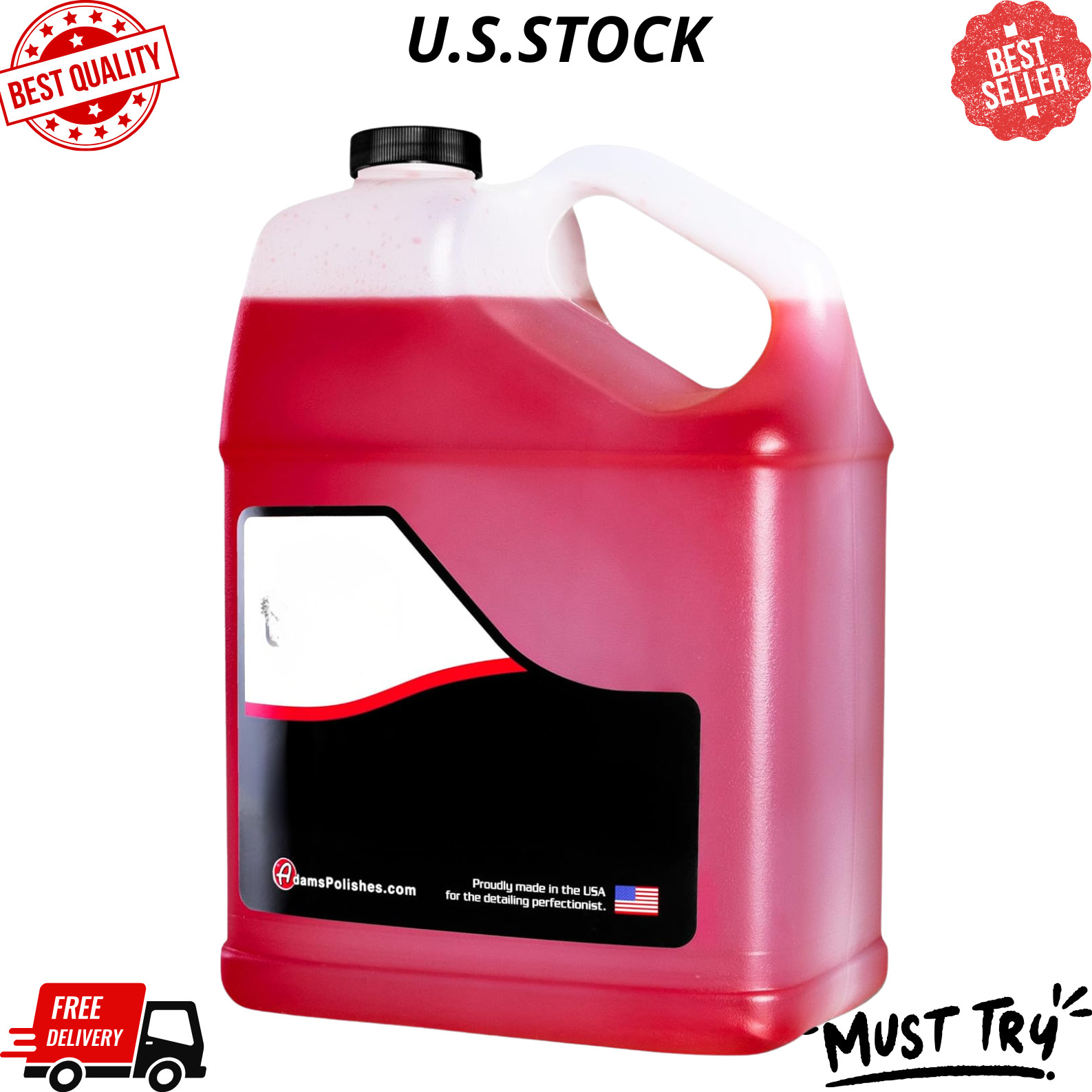 NEW Mega Foam Car Wash Soap 1 Gallon pH Neutral High Suds Car Cleaner