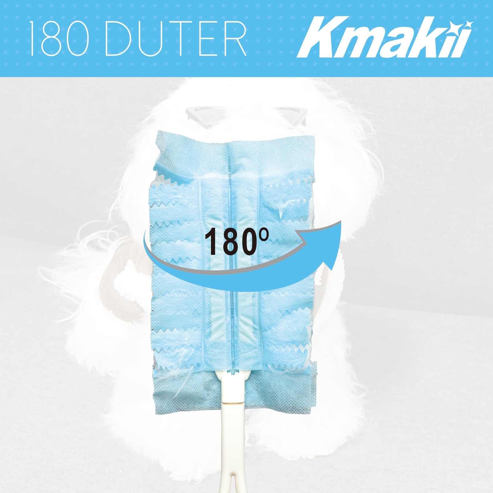 Disposable Duster Refills Bulk Heavy Duty Dusters Blue Electrostatic Duster Refi