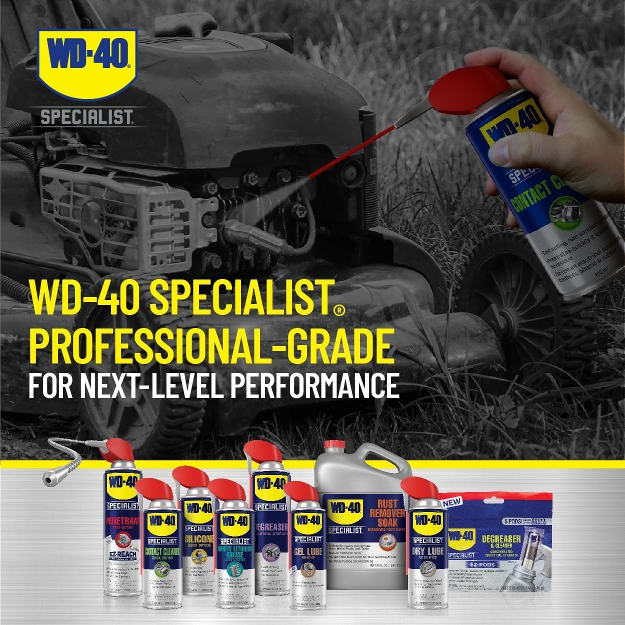 Residue-Free 11oz Specialist Contact Cleaner Spray for Safe Electrical Cleaning