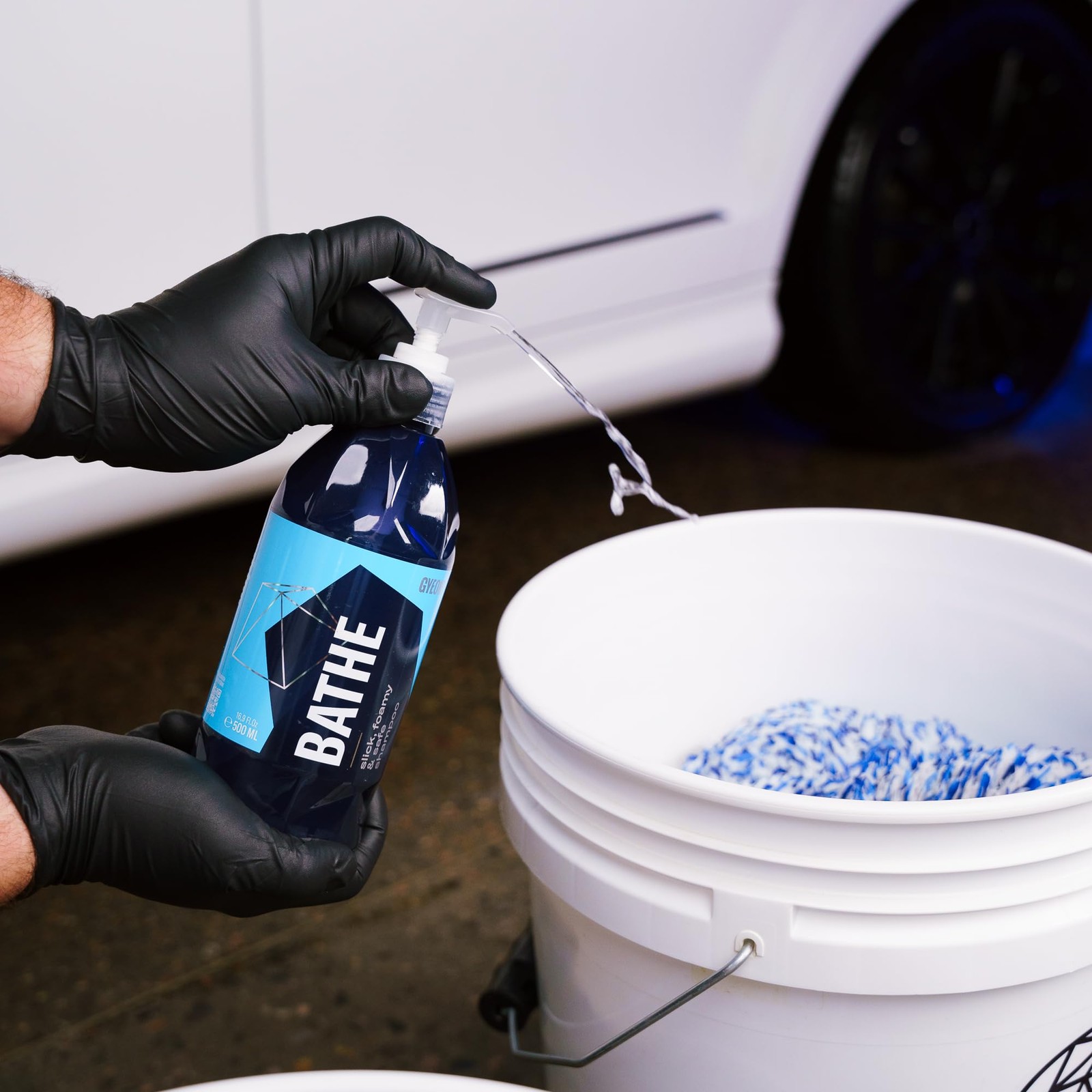 Bathe Ceramic‑Coating Safe Car Wash Shampoo Highly Lubricated Foam Wash Soap …