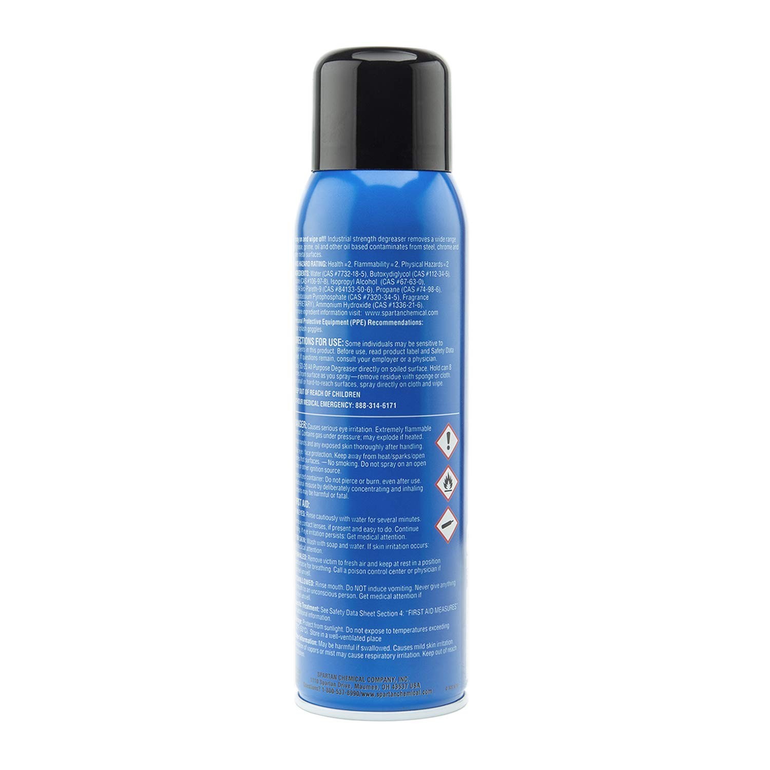 Spartan SD-20 All Purpose Degreaser 1 lb 2 oz/ 510g, Spray on-Wipe … Fast Ship