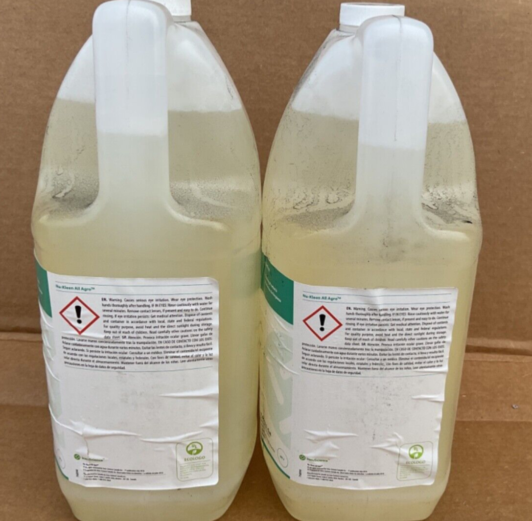 INNUSCIENCE 16487 Nu-Kleen All Agro 4L odor less All-Purpose Cleaner (Pack of 2)