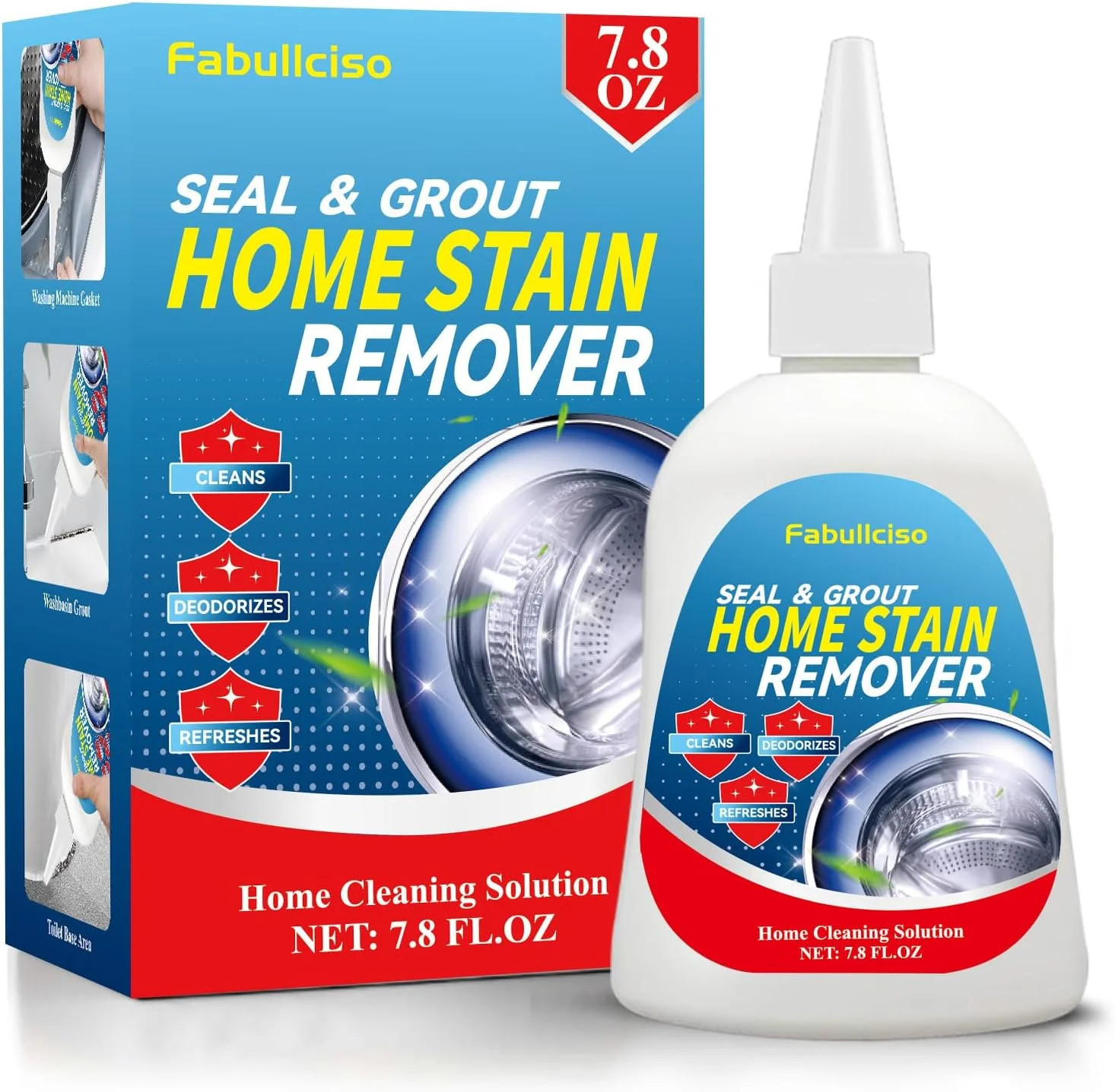 Home Stain Remover Gel – Stubborn Stain Cleaner No Harsh Scrubbing Required (Fro