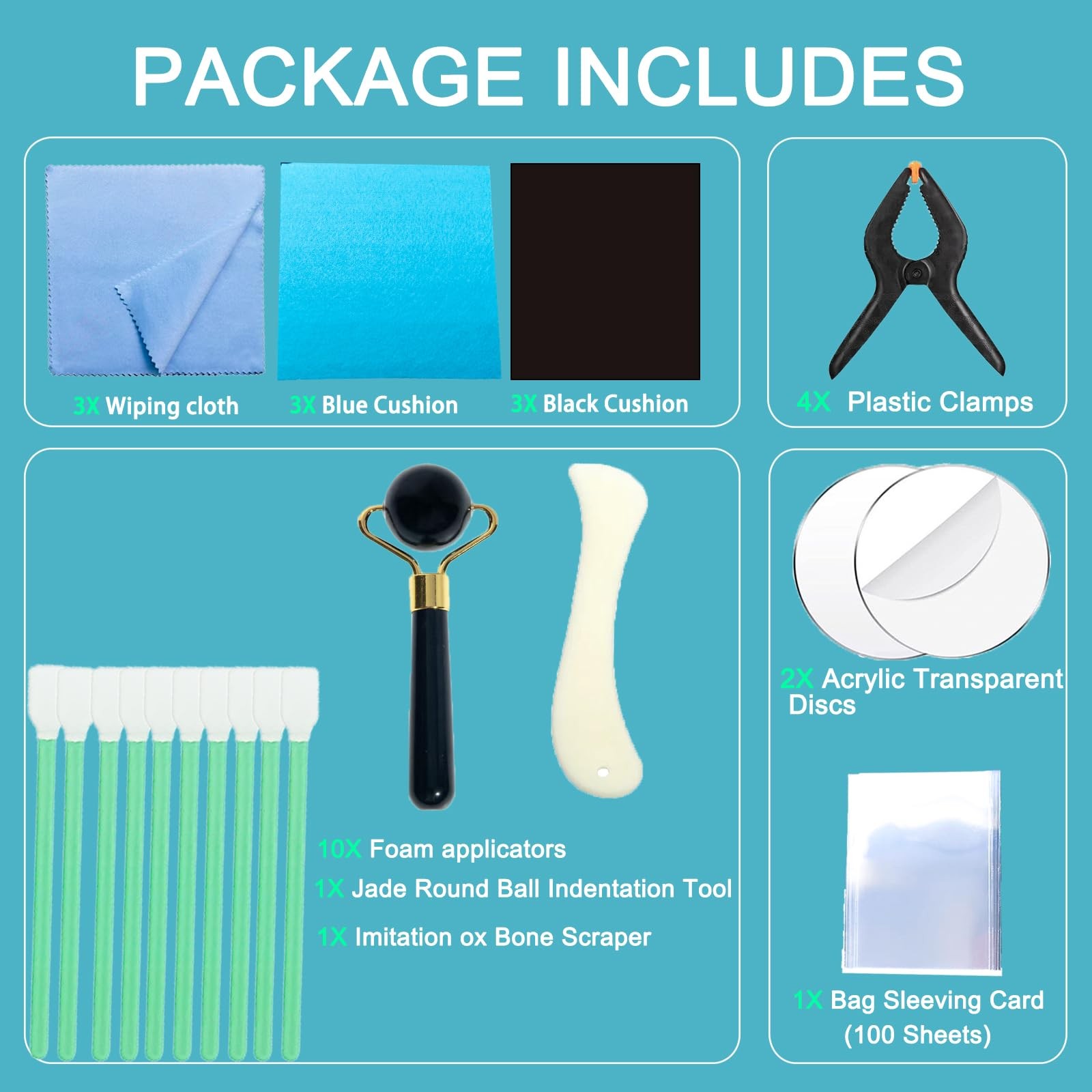 Trading Card Cleaning Repair Kit Care Sports Card Cleaning Accessory Pack 28 Pcs
