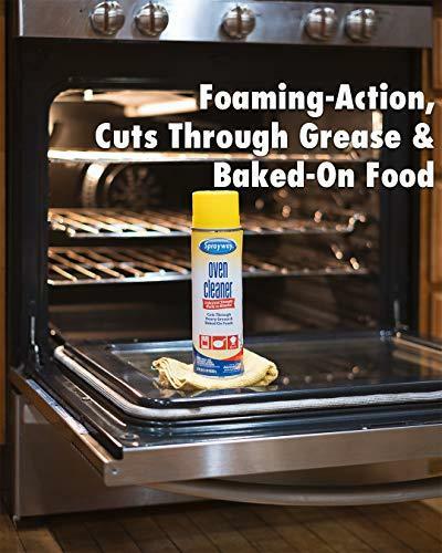 Sprayway Heavy-Duty Oven & Grill Cleaner, Removes Oil & Grease, 20 Oz, 1.25