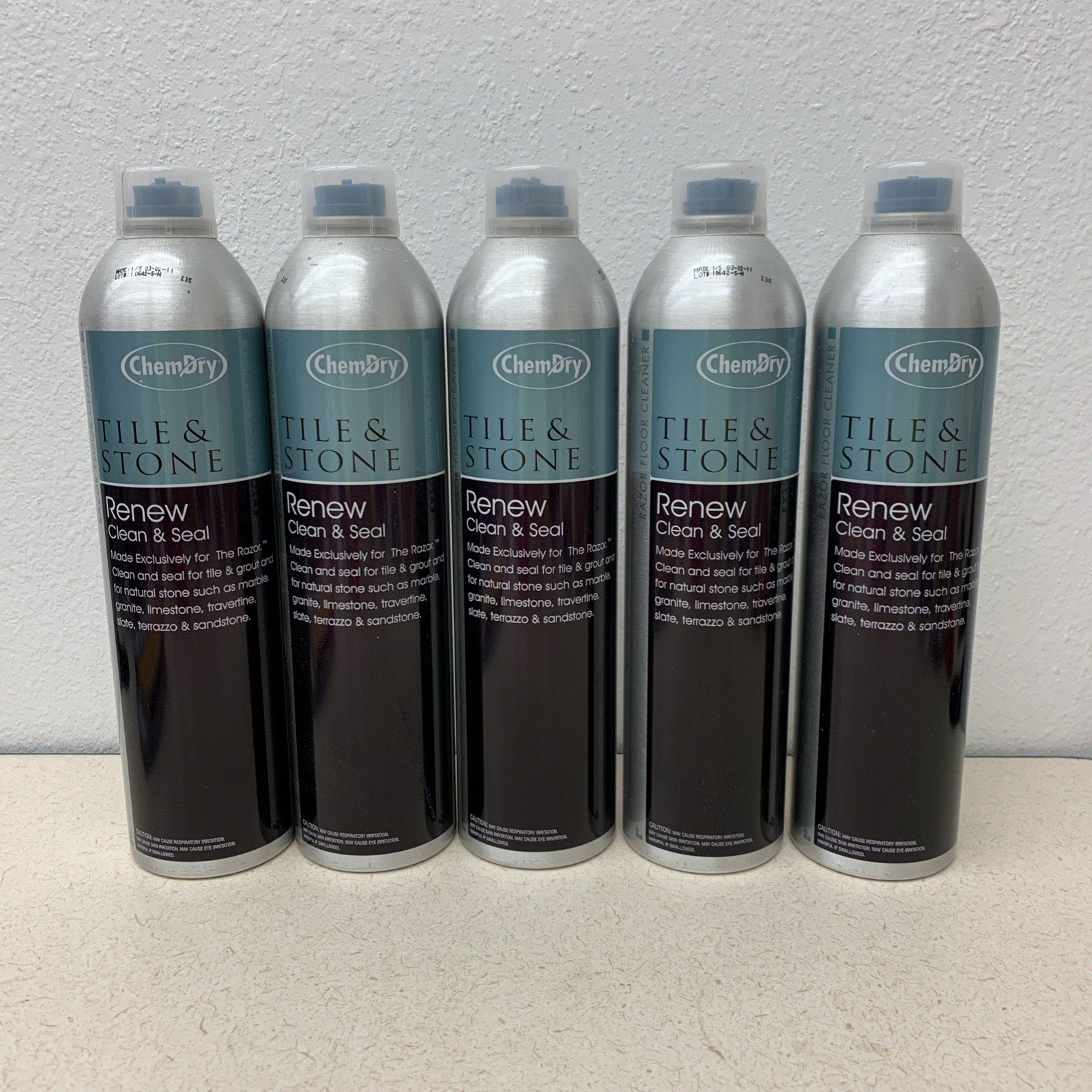 NEW Razor Floor Cleaner ChemDry Renew Clean & Seal Grout Stone Marble Travertine