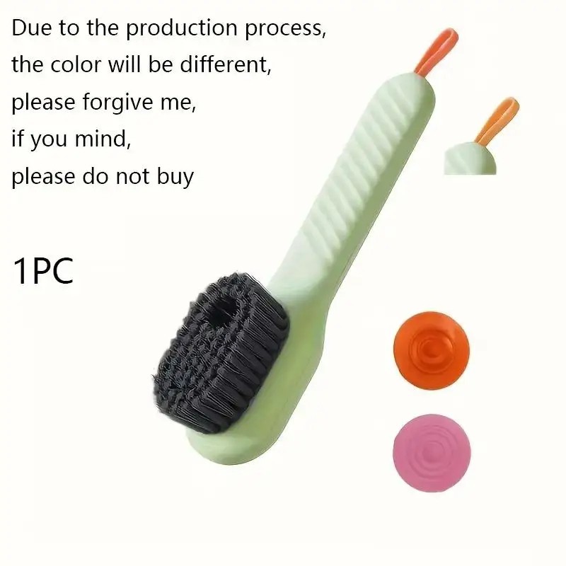 Liquid Dispensing Shoe Brush Soap Dispenser Cleaning Scrub Brush Multi Use