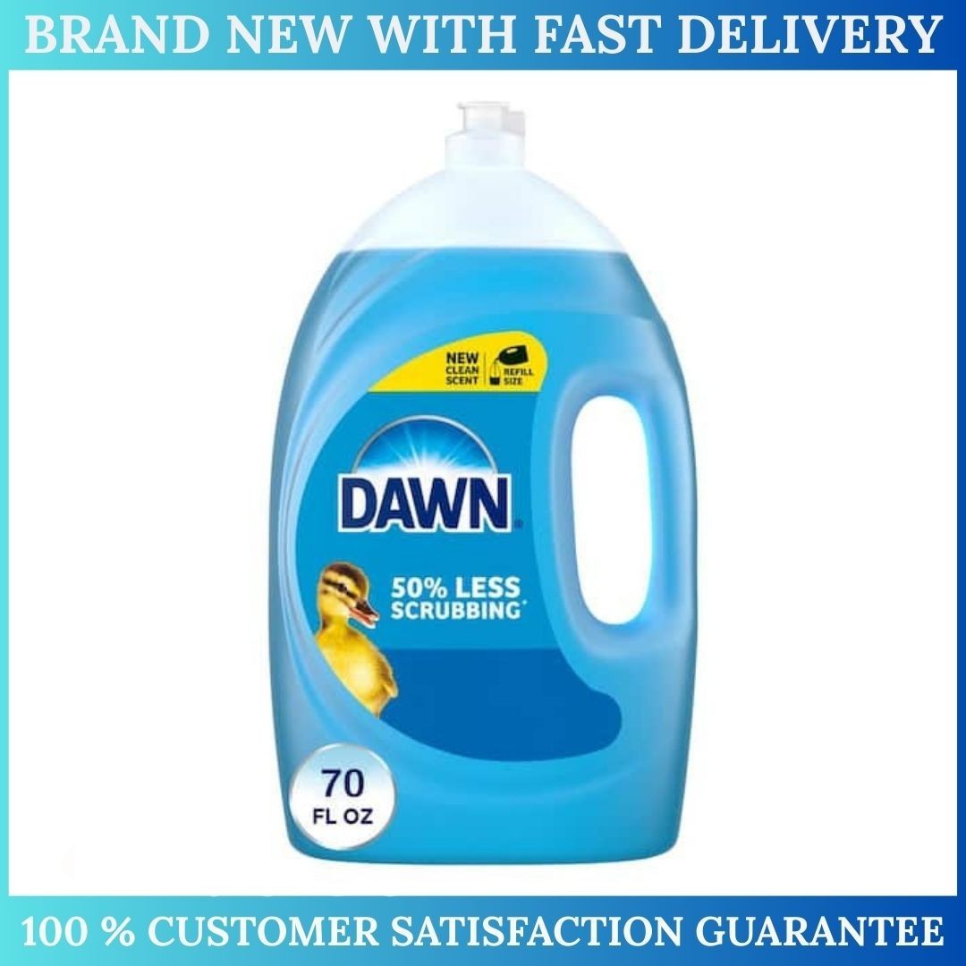 Dawn Ultra Dish Soap Dishwashing Liquid, Original Scent, 70 fl oz, Pack 1/2/4