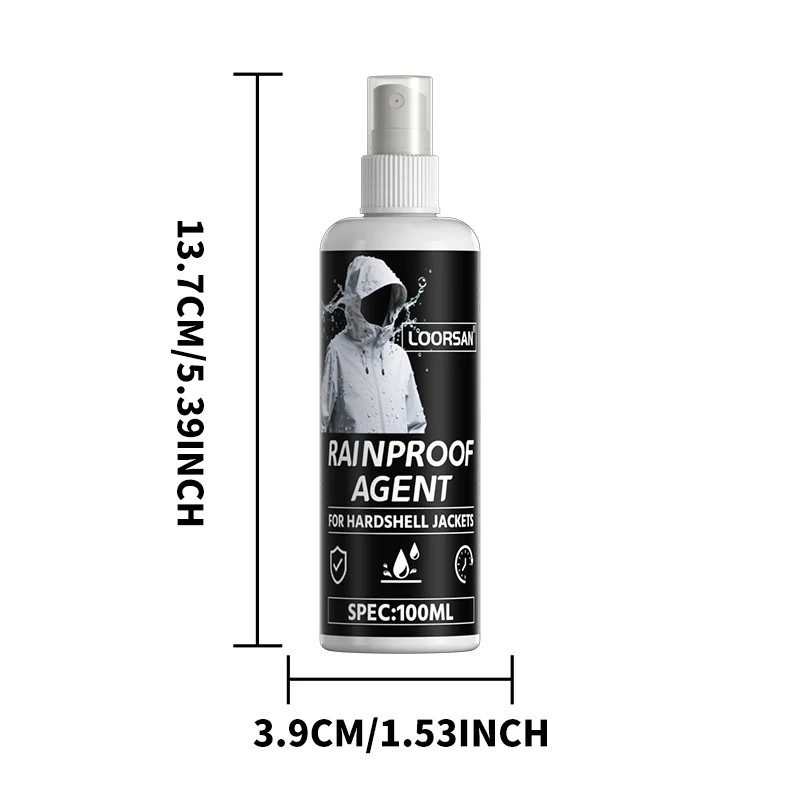 Rainproof Nano Spray for Clothing – 100ML Water, Oil & Stain Resistant…