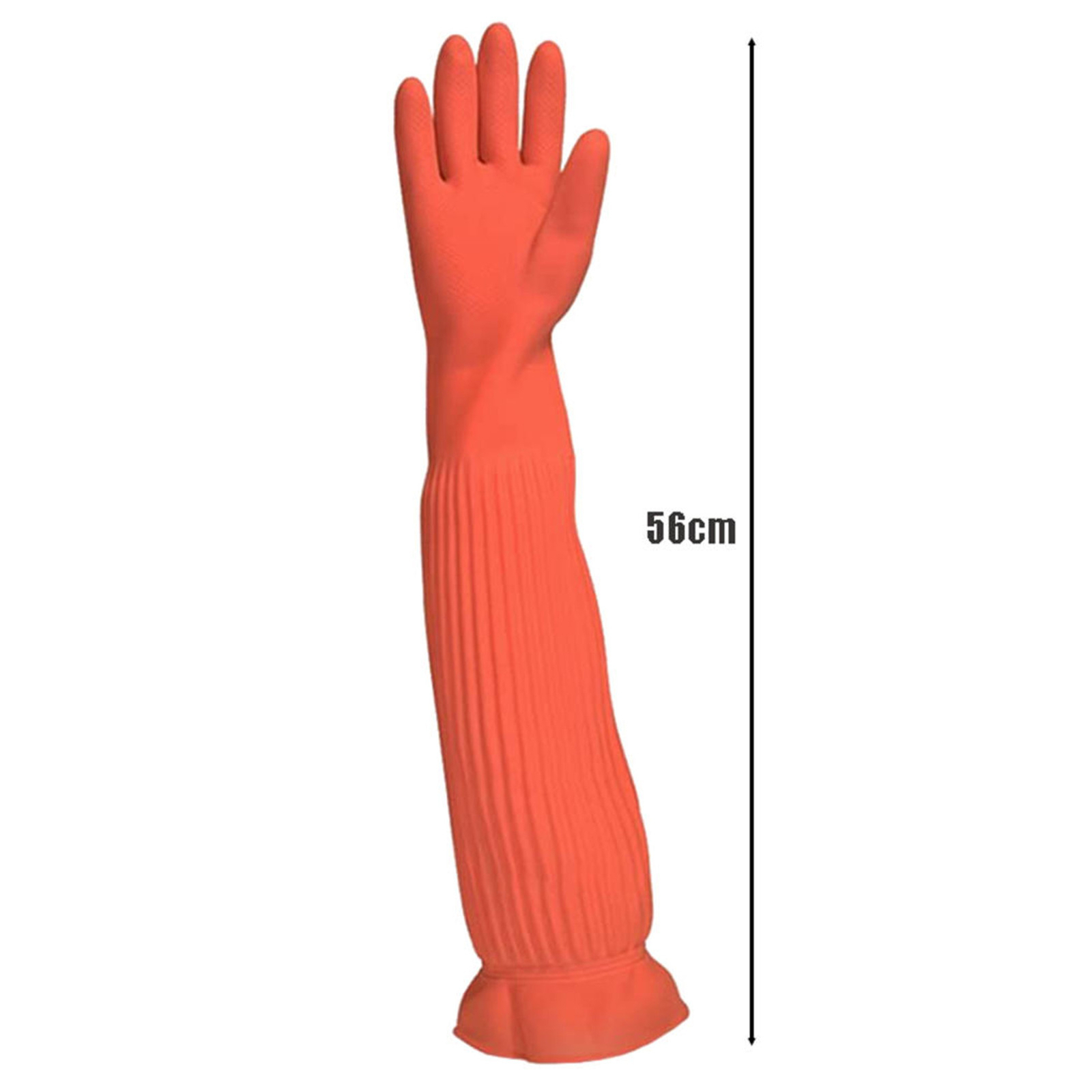 Latex Long Gloves Aquarium Fish Tank Industrial Thick Gauntlets 45/56cm