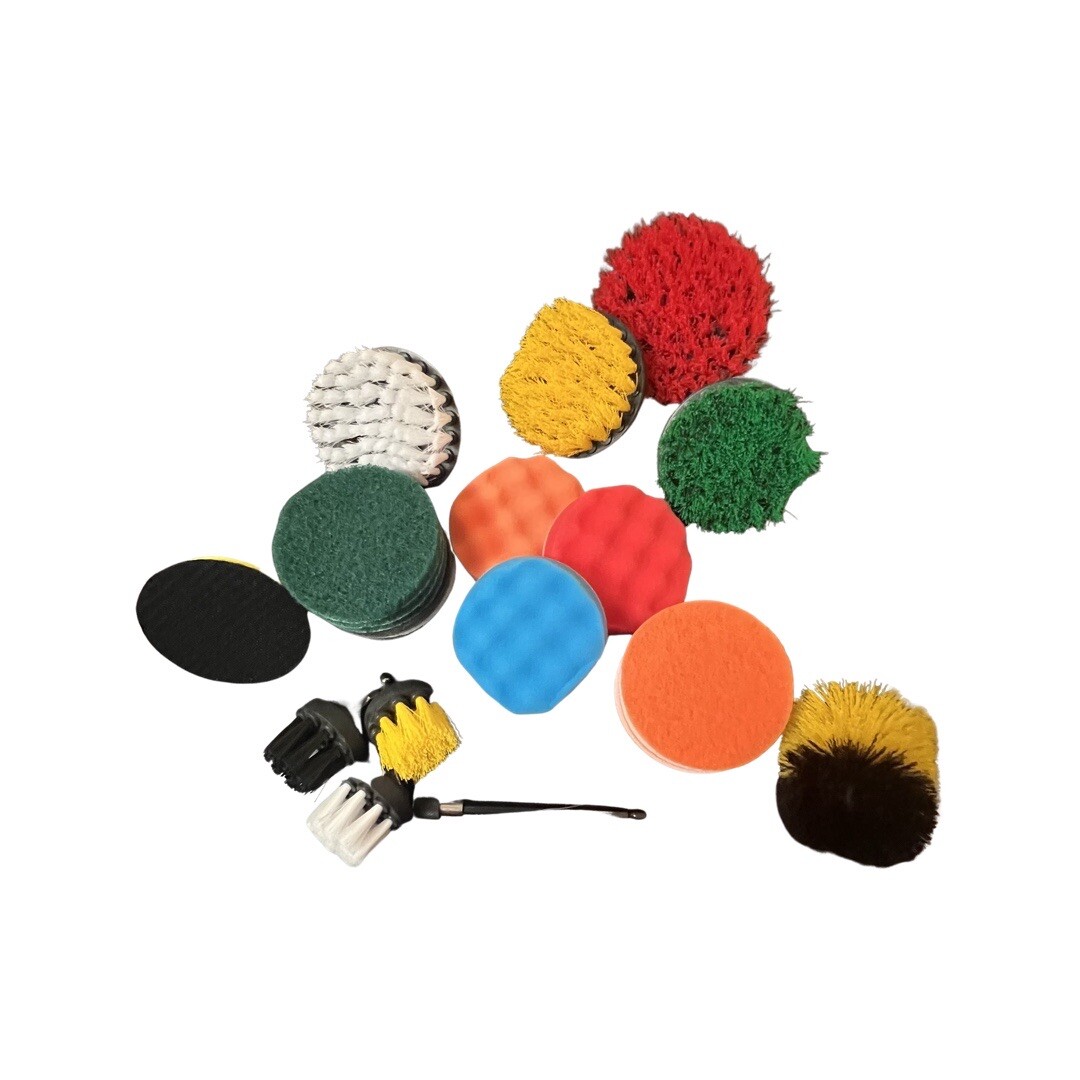 DR BRUSH Authorizated By HOLIKME All Purpose Power Scrubber Cleaning Kit 25pcs