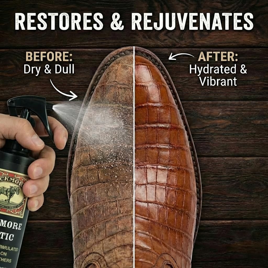 Exotic Leather Cleaner & Conditioner for All Skins – Premium Care & Protection