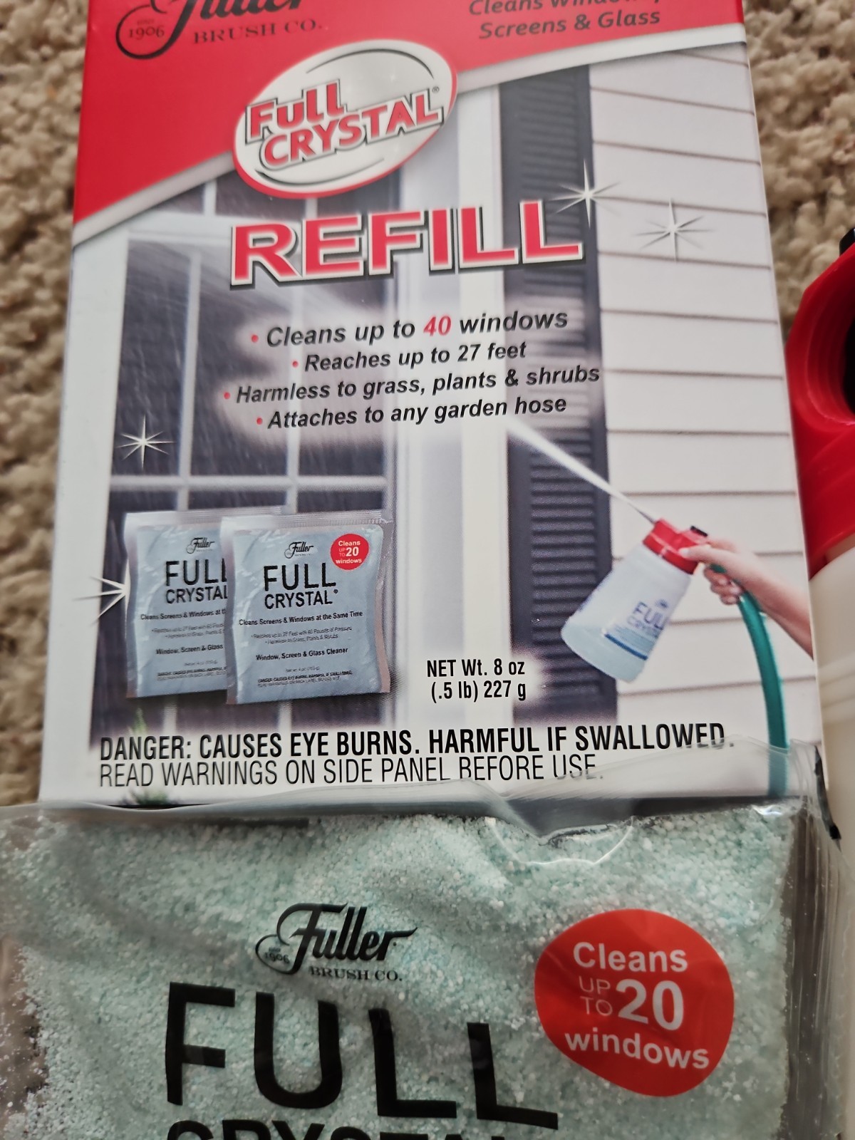 Fuller Brush FBFC-6 As Seen On TV Full Crystal Window & Glass Cleaner