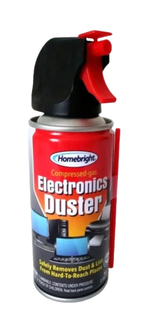 Air Duster Cans Spray Electronics 2 oz Computer Keyboard Lot of 3