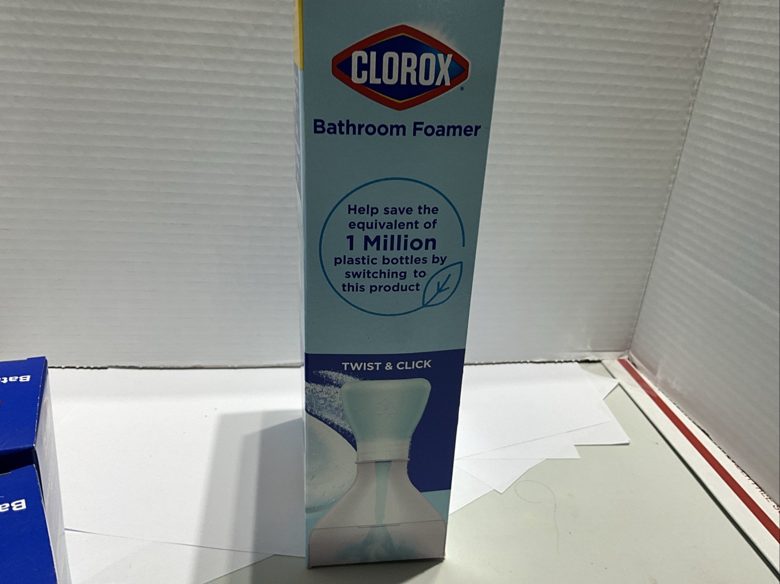 Clorox Bathroom Foamer Starter Kit Concentrated Cleaner & 2 Boxes Of Refills