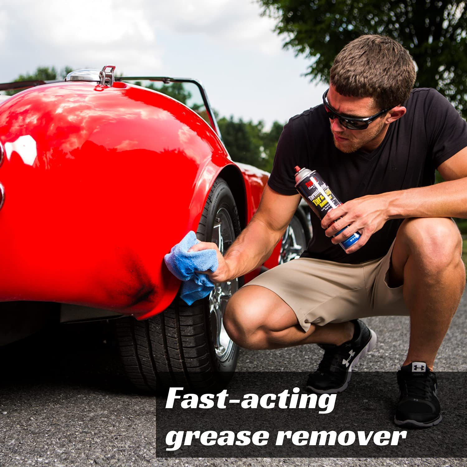 91154 Tarminator Tar, Sap, and Asphalt Remover Spray – Fast Acting Tar and Tree