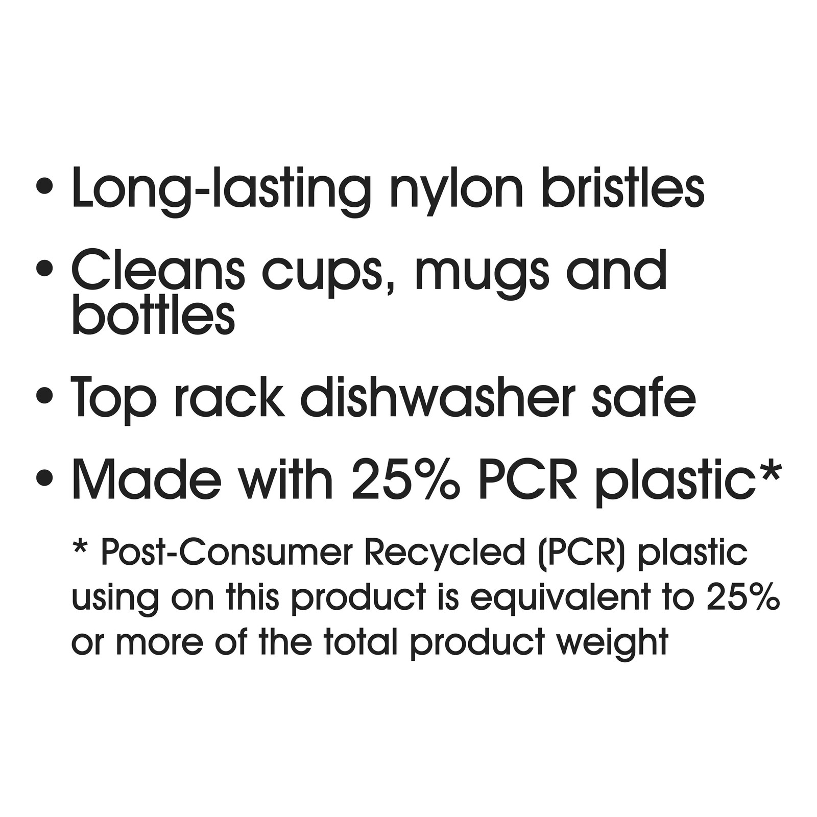 Bottle Cleaning Brush, 1 Count