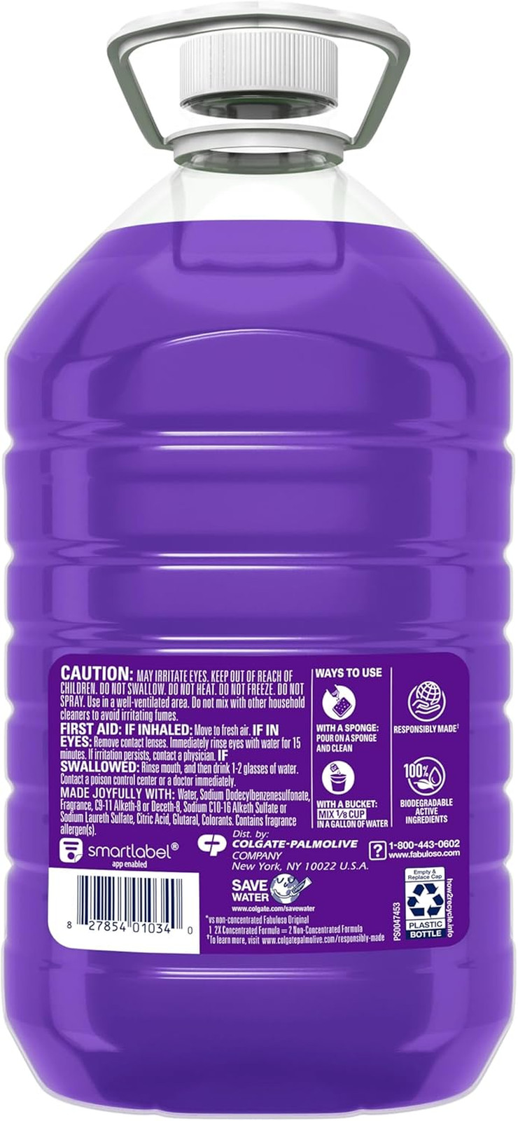 Multi-Purpose Cleaner 2X Concentrated, Lavender – 169 Fl Oz, 3 Count